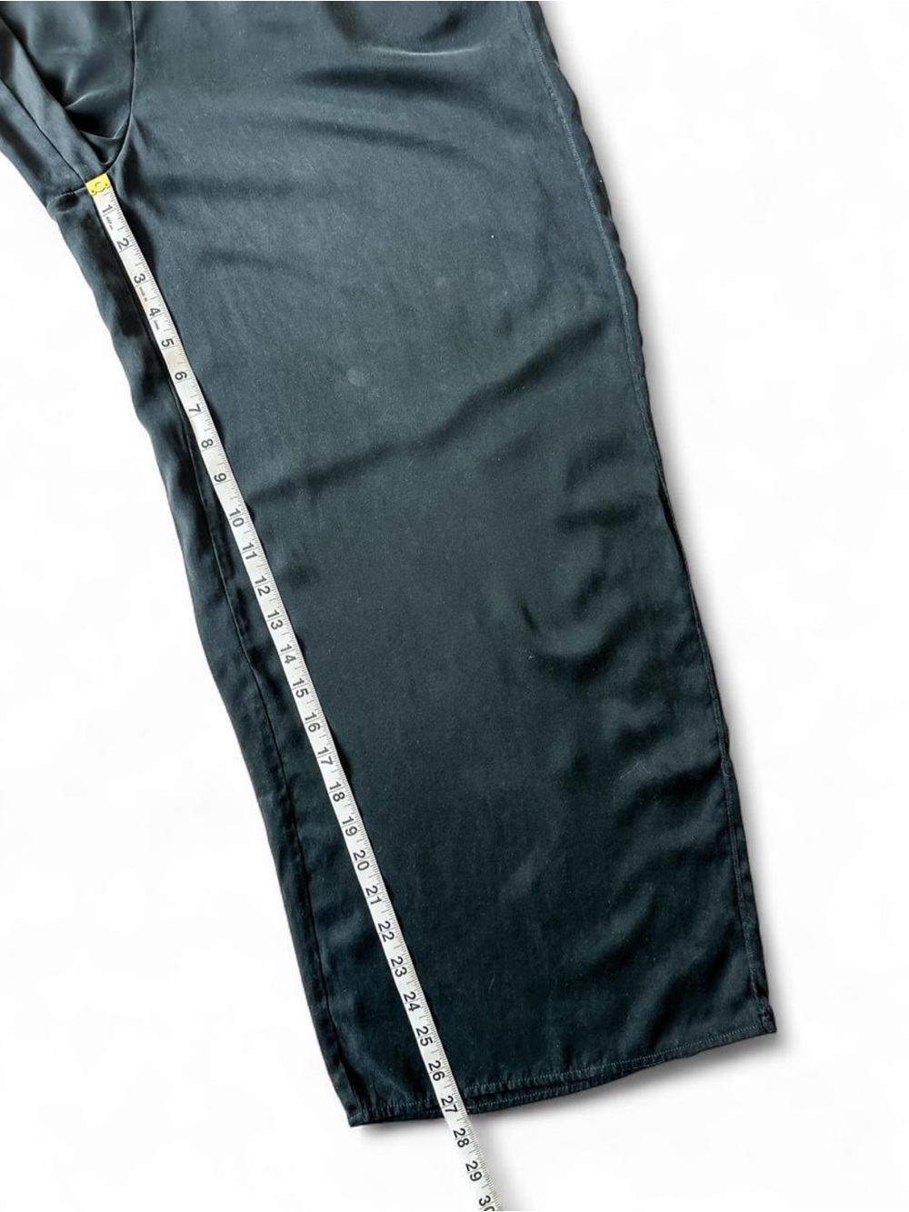Quince 100% Washable Silk Pajama Pants Black - Size XLarge - Picture 13 of 15